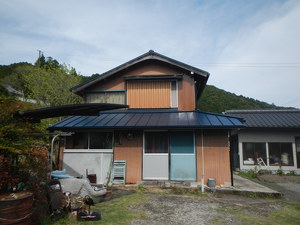 屋根改修工事：後