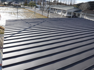 住宅の新築屋根工事