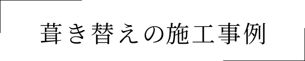 葺き替えの施工事例